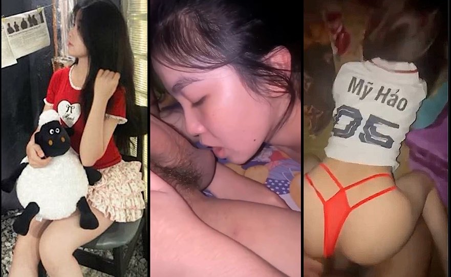 Mỹ Hảo teen 2k7 Tuyên Quang đi đá bóng bị bạn thân phát hiện mặc lọt khe lôi luôn về phòng địt bú cu doggy tung bướm rên la cực nứng