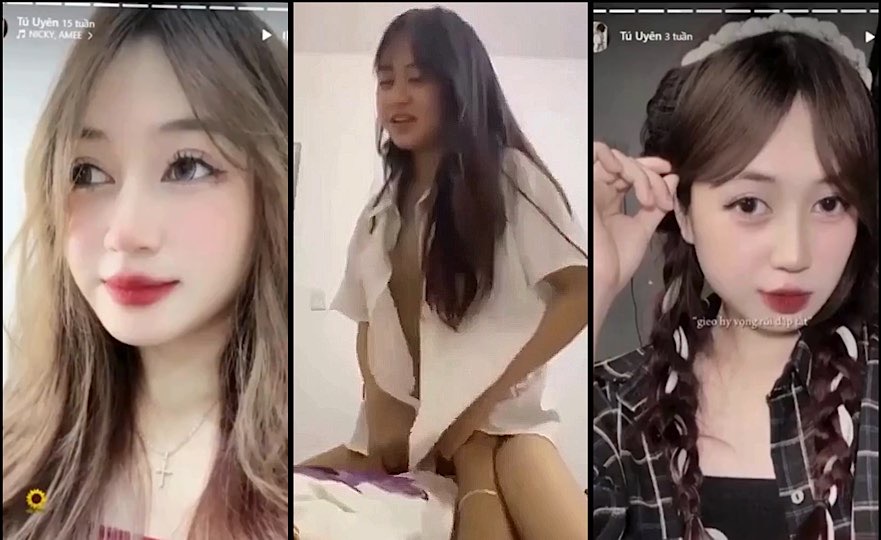 [Hot] Full clip 10p Tú Uyên 2k7 sinh viên trốn học địt nhau với bạn học vừa địt vừa nói chuyện cực nứng