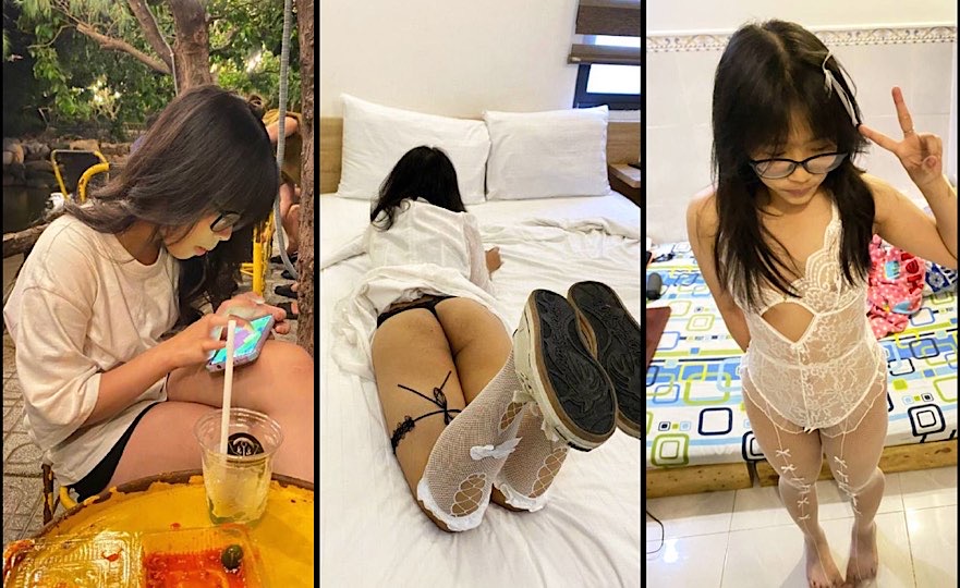 [Hot] Ngọc Thảo 2k5 sinh viên Nguyễn Trãi còn bé tí mà mê cosplay địt nhau như gà mông má to vkl