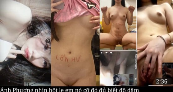 Ánh Phương 2k4 Nhìn Hột le em nó là biết dâm cở nào rồi p1