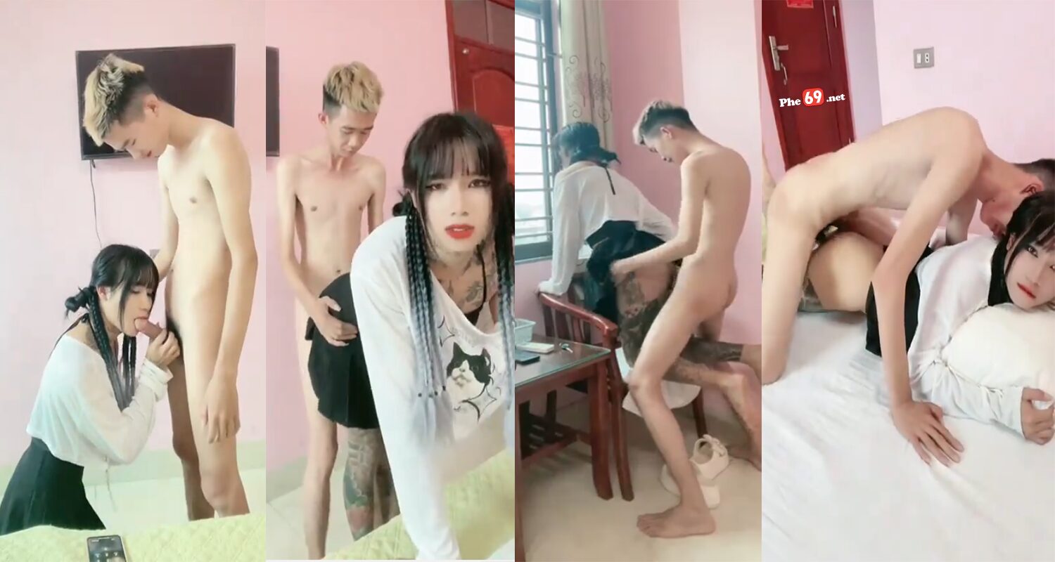 Clip sex Thương Đen Idol thanh niên người mảnh mà dập cực dai đẩy em rên hết cả hơi