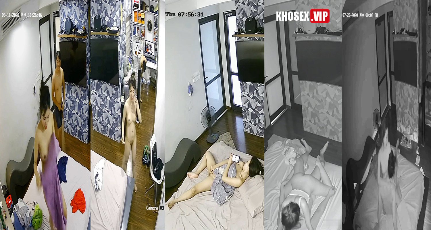 Hack Camera Cô vợ trẻ đẹp nhu cầu cao chồng đụ mỗi đêm chưa đủ ban ngày phải thủ dâm