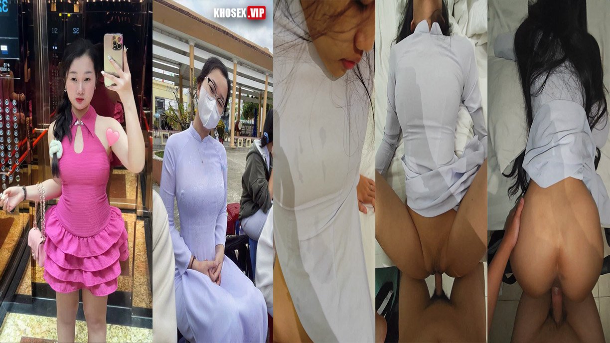 Thanh niên địt nhau với em sinh viên mặc áo dài