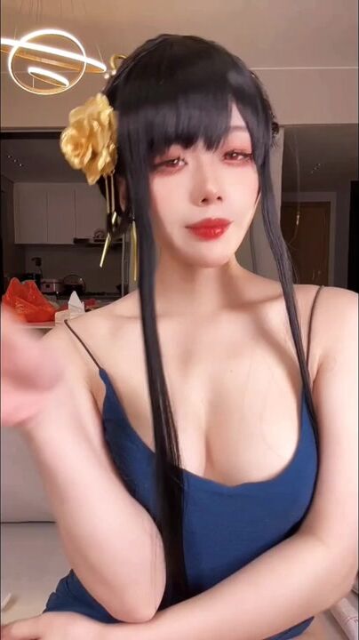 Lộ clip, Sinh viên Cosplay lễ hội, Bóp Vú cu giả Thủ Dâm Chát sex vs bạn trai
