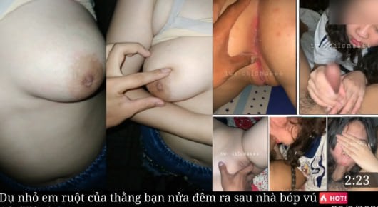 Dụ nhỏ em ruột của thằng bạn 2k4 ra sau nhà rồi cho nó bú cu