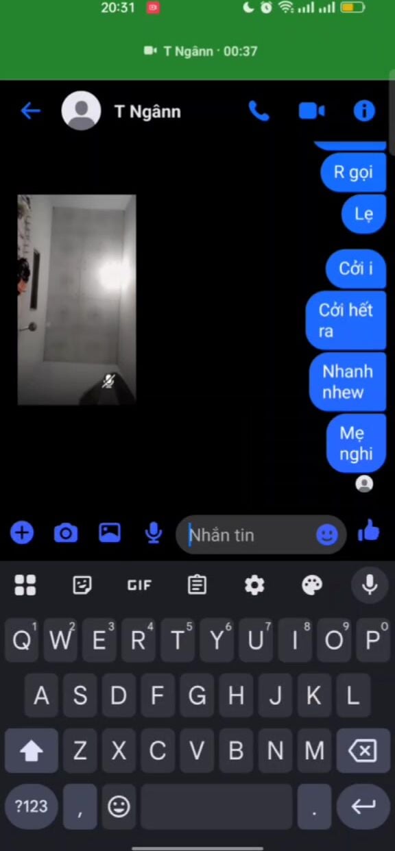 E Ngân call cùng a ny 1