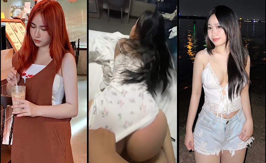 Thảo Chi 2k5 sinh viên Văn Hiến mông vếu siêu to lộ clip doggy mạnh bạo em bị tét đỏ cả mông