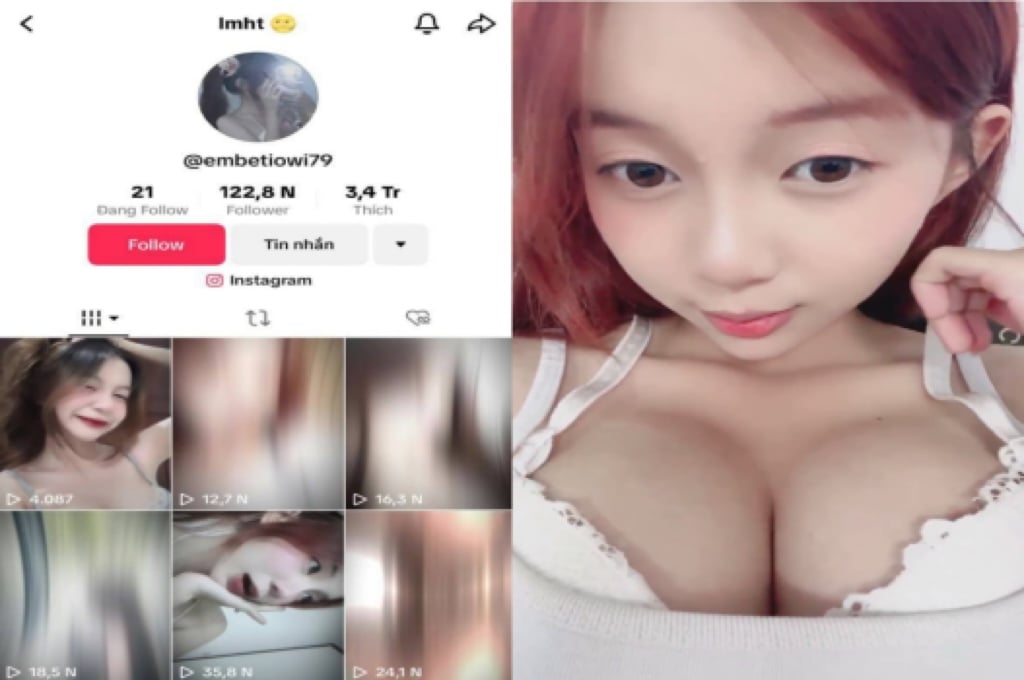 Huyền Trân ngực bự nằm hưởng trọn khoái lạc