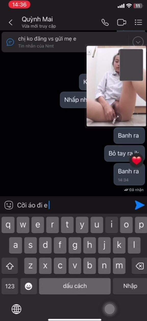 Quỳnh Mai 2k3 Anh ơi call nhanh đi ạ, 20 phút nữa em đi học rồi P2