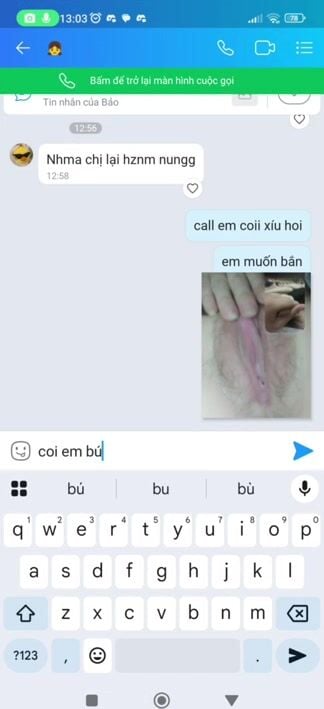 Sinh viên video call sục cu với chị