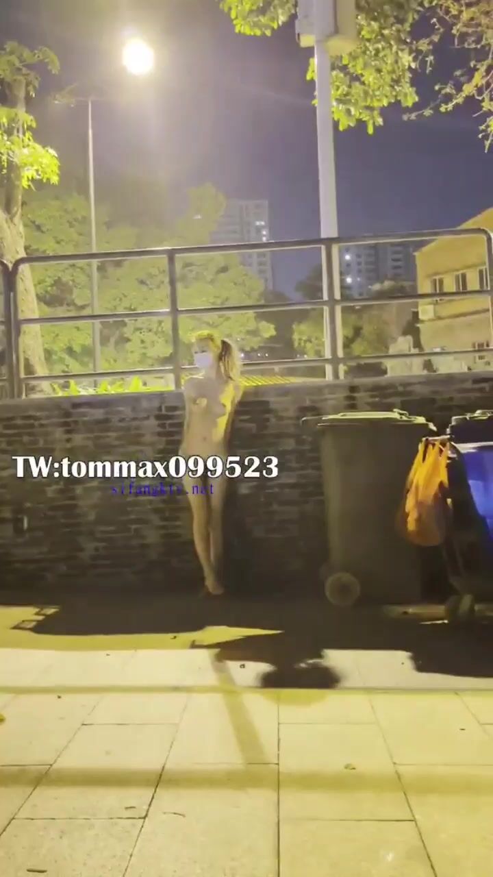 Khoả thân đi dạo ngoài đường 2