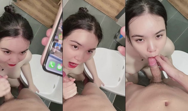 Em tiktoker cực phẩm xinh dâm đang tắm em cũng đòi vào bú cu dạo đầu